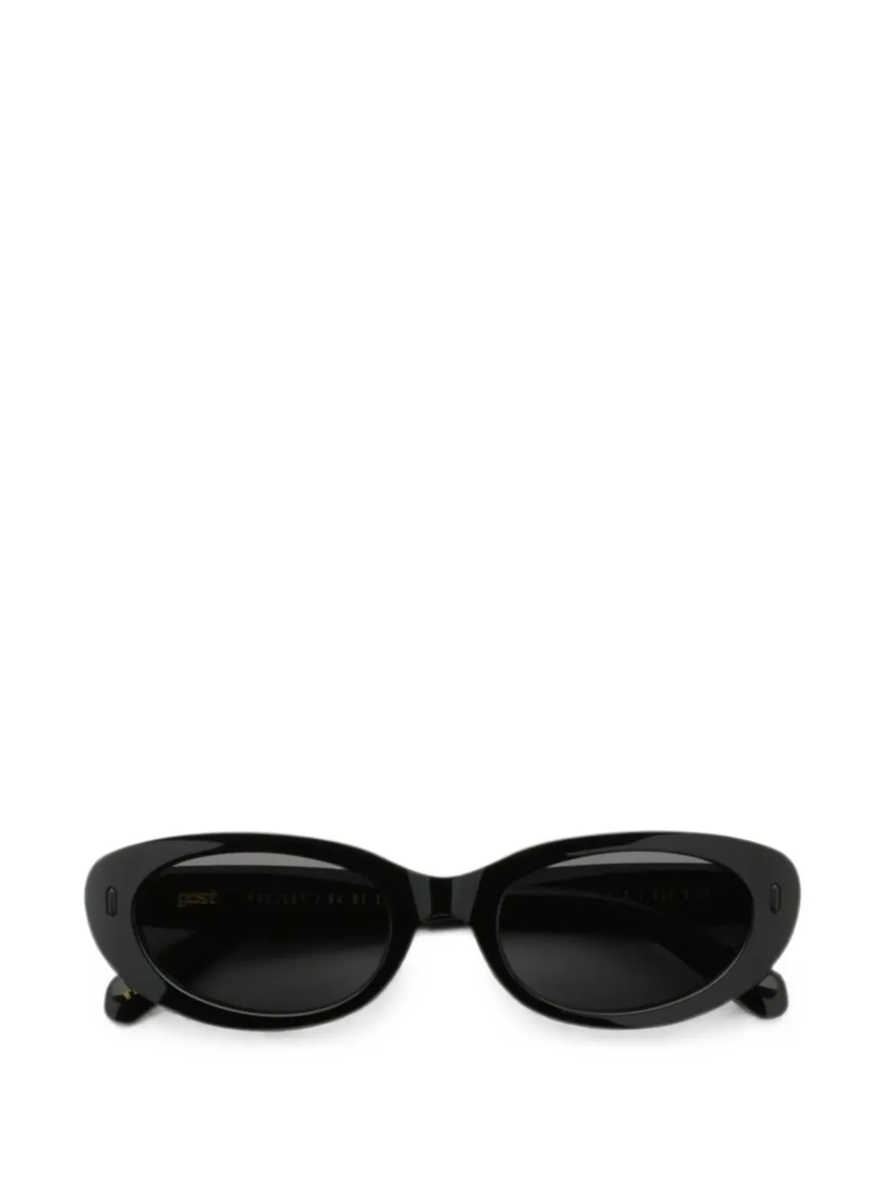 Gast Essi Oval-frame Sunglasses In Black