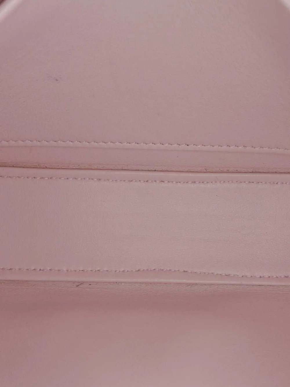 CELINE Pre-owned 2021 Shiny Calfskin Triomphe Claude Shoulder Bag In Pink