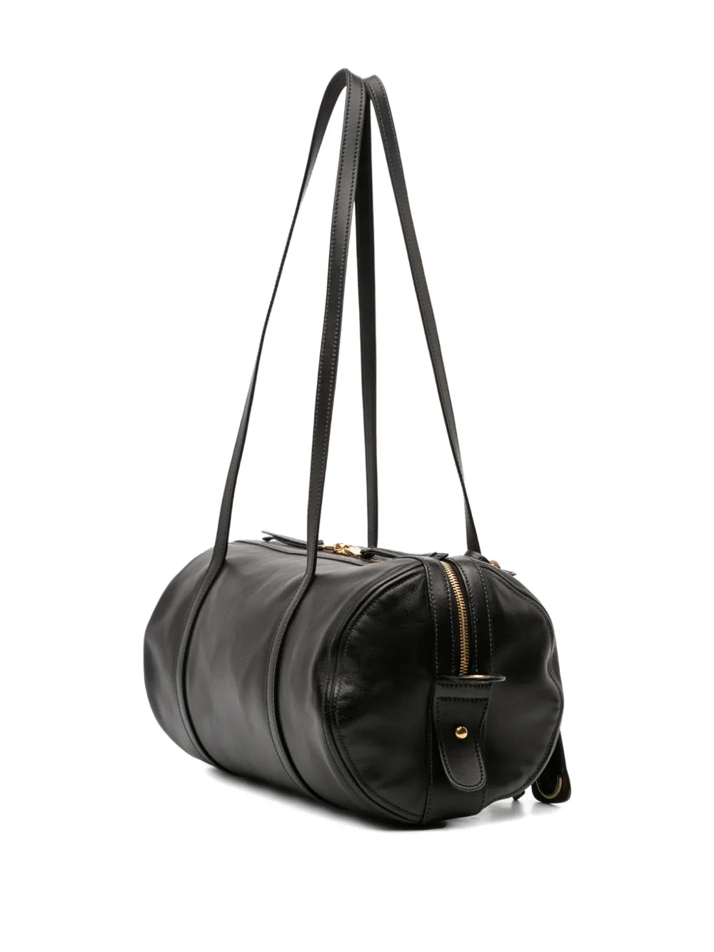 MIU MIU Pre-owned 2010-2025 Grace Lux Top Handle Satchel In Black