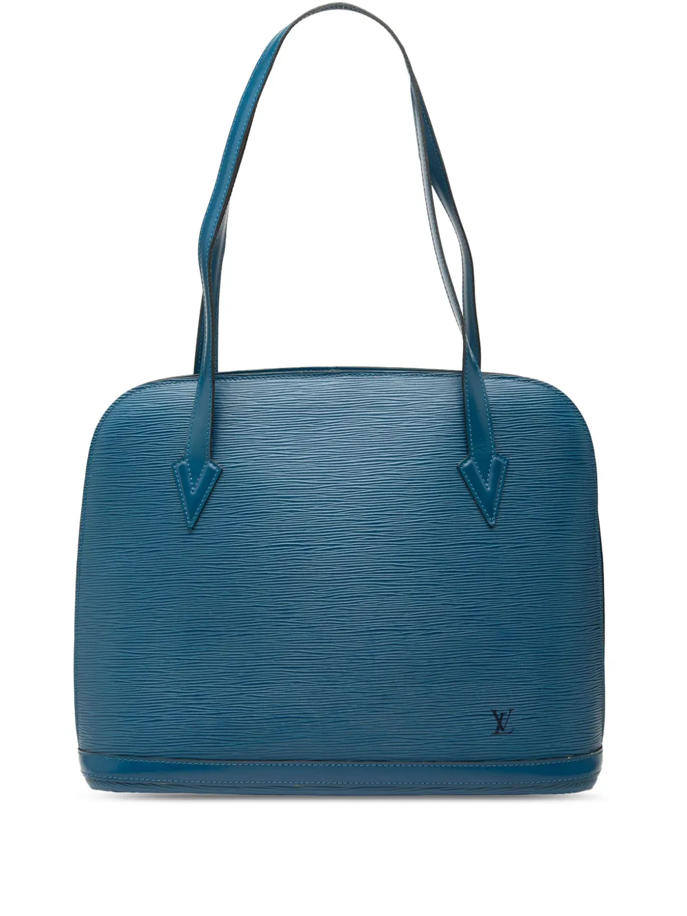 Louis Vuitton Pre-Owned 1996 Epi Lussac shoulder bag - ブルー Louis Vuitton Pre-Owned 1996 Epi Lussac shoulder bag - ブルー