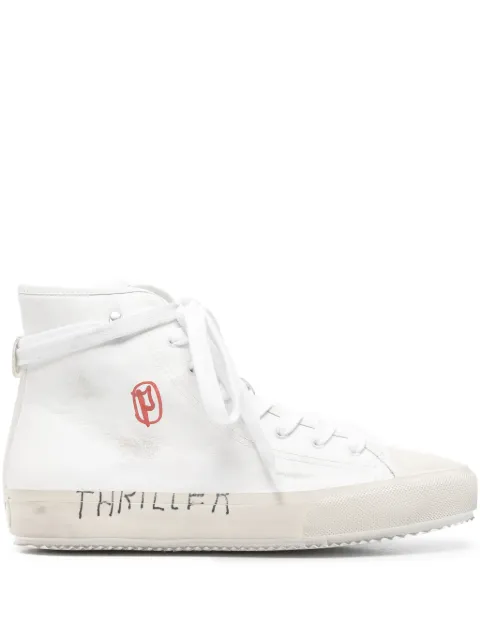 Paly high-top graphic sneakers