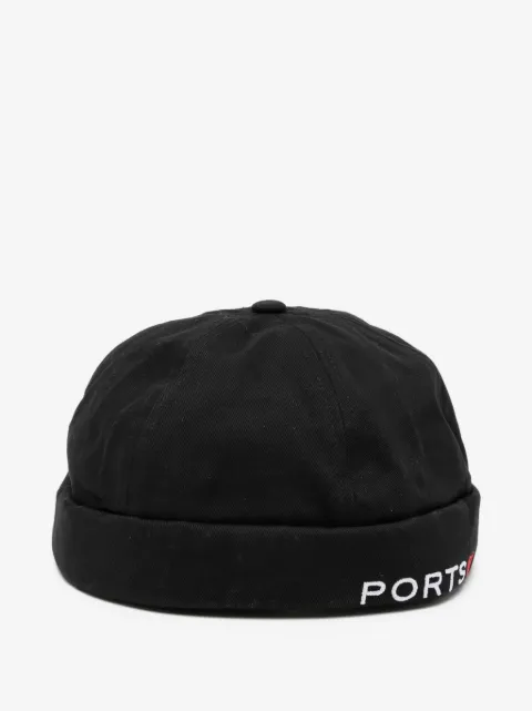 Ports V logo embroidered cap