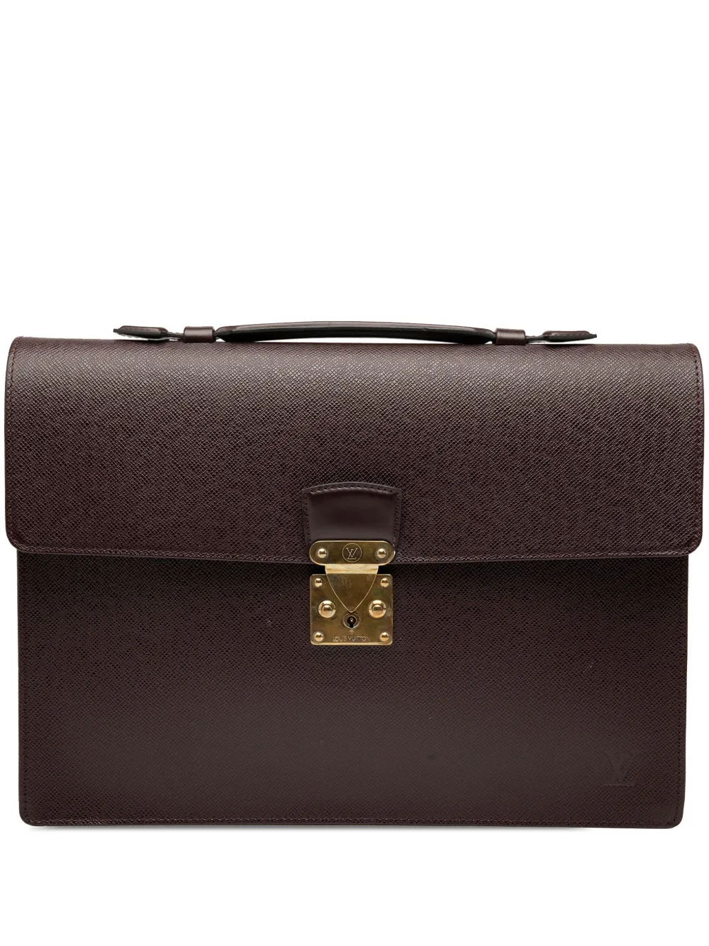 Louis Vuitton Pre-Owned 1997 Taiga Moskova Briefcase business bag - Louis Vuitton Pre-Owned 1997 Taiga Moskova Briefcase business bag -