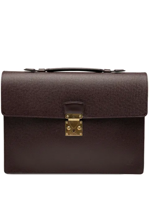 Louis Vuitton Pre-Owned bolsa Moskova de piel Taiga 1997