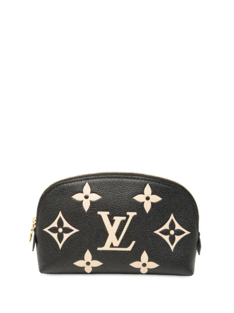 Louis Vuitton Pre-Owned 2021-2025 zweifarbige Empreinte Giant Kosmetiktasche mit Monogramm