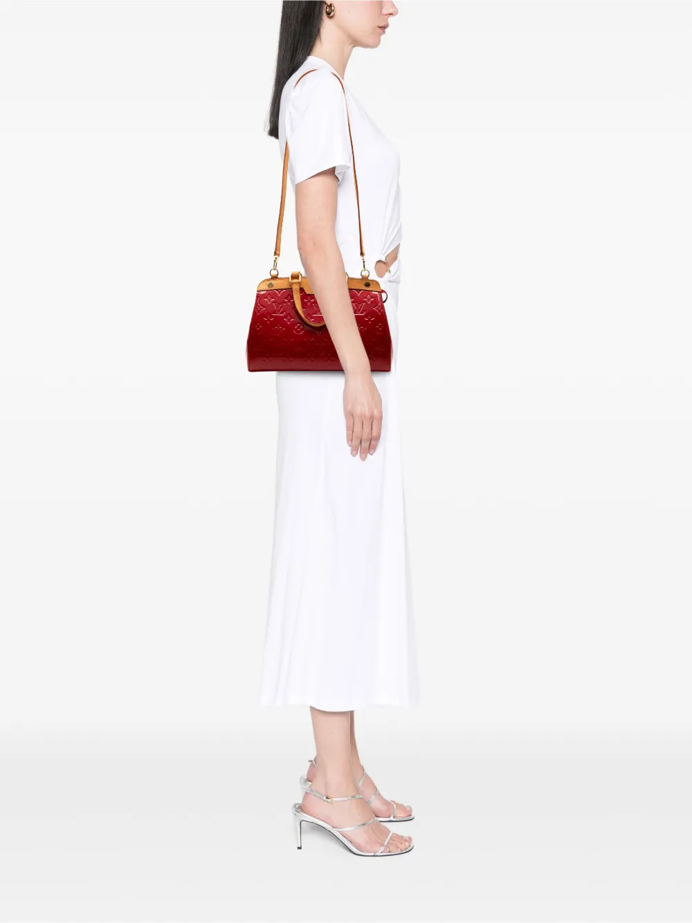 Louis Vuitton Pre-Owned 2009 Monogram Vernis Brea PM satchel | Pre-Owned | Image 2