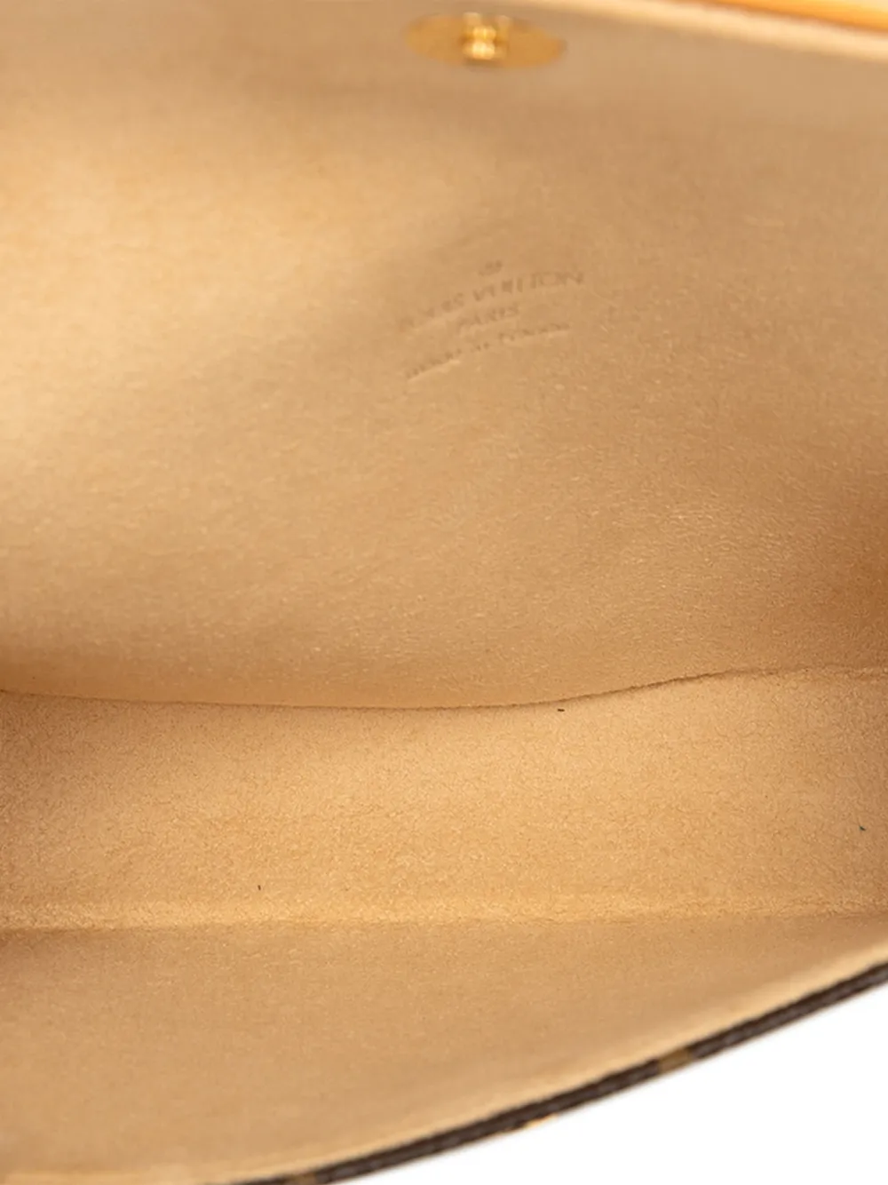 LOUIS VUITTON Pre-owned 2005 Monogram Pochette Florentine Belt Bag In Brown