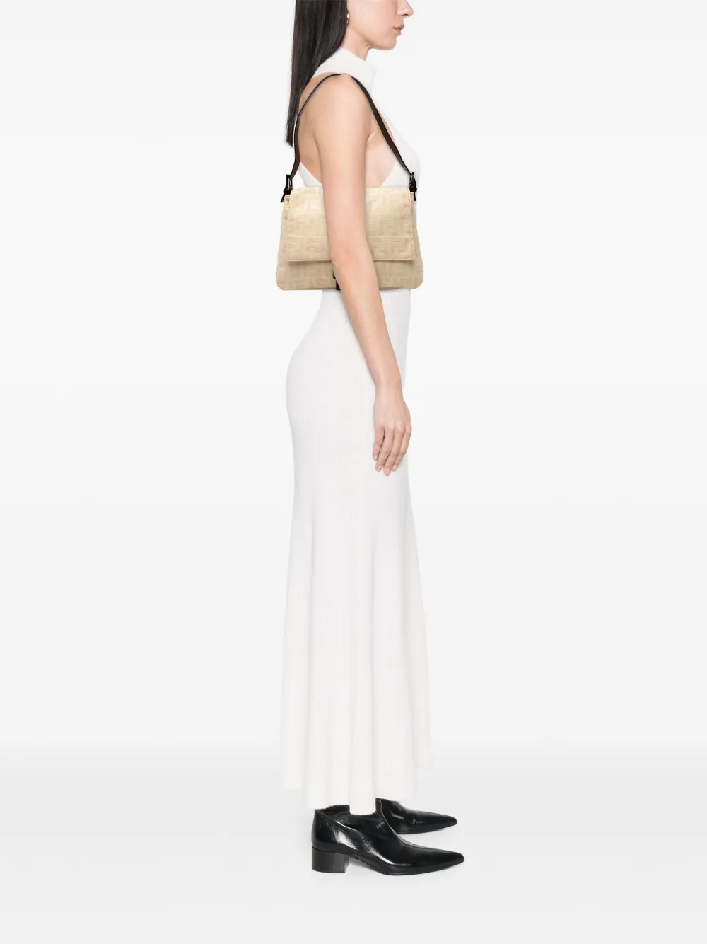 Fendi Pre-Owned 2000-2010 Zucca Canvas Mamma Forever shoulder bag | Pre-Owned | Image 2