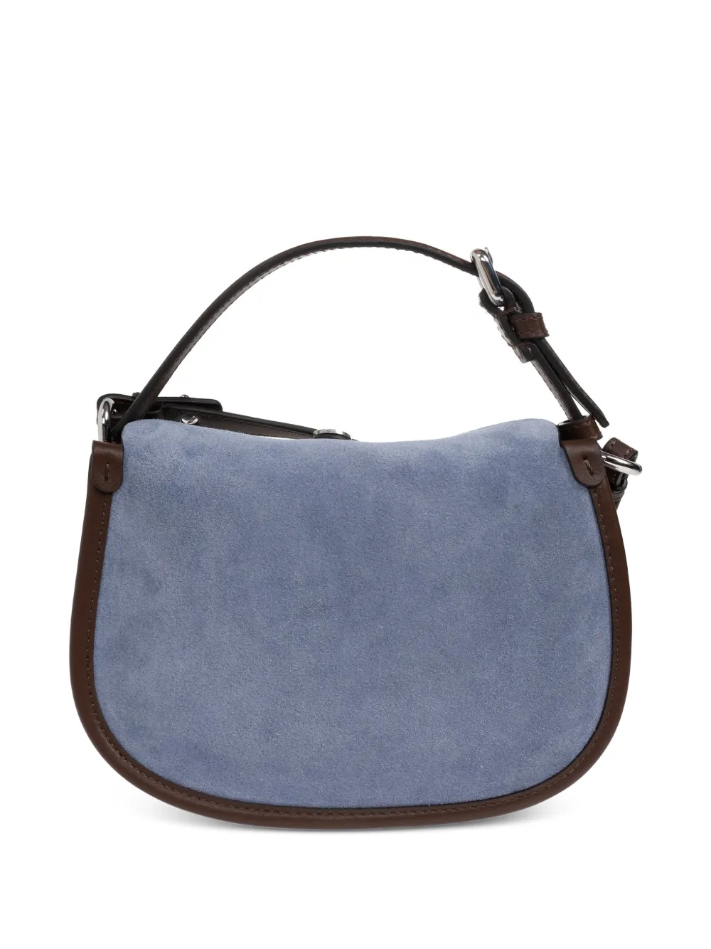 Etro Small Pony Buckle-detail Tote Bag In Blue