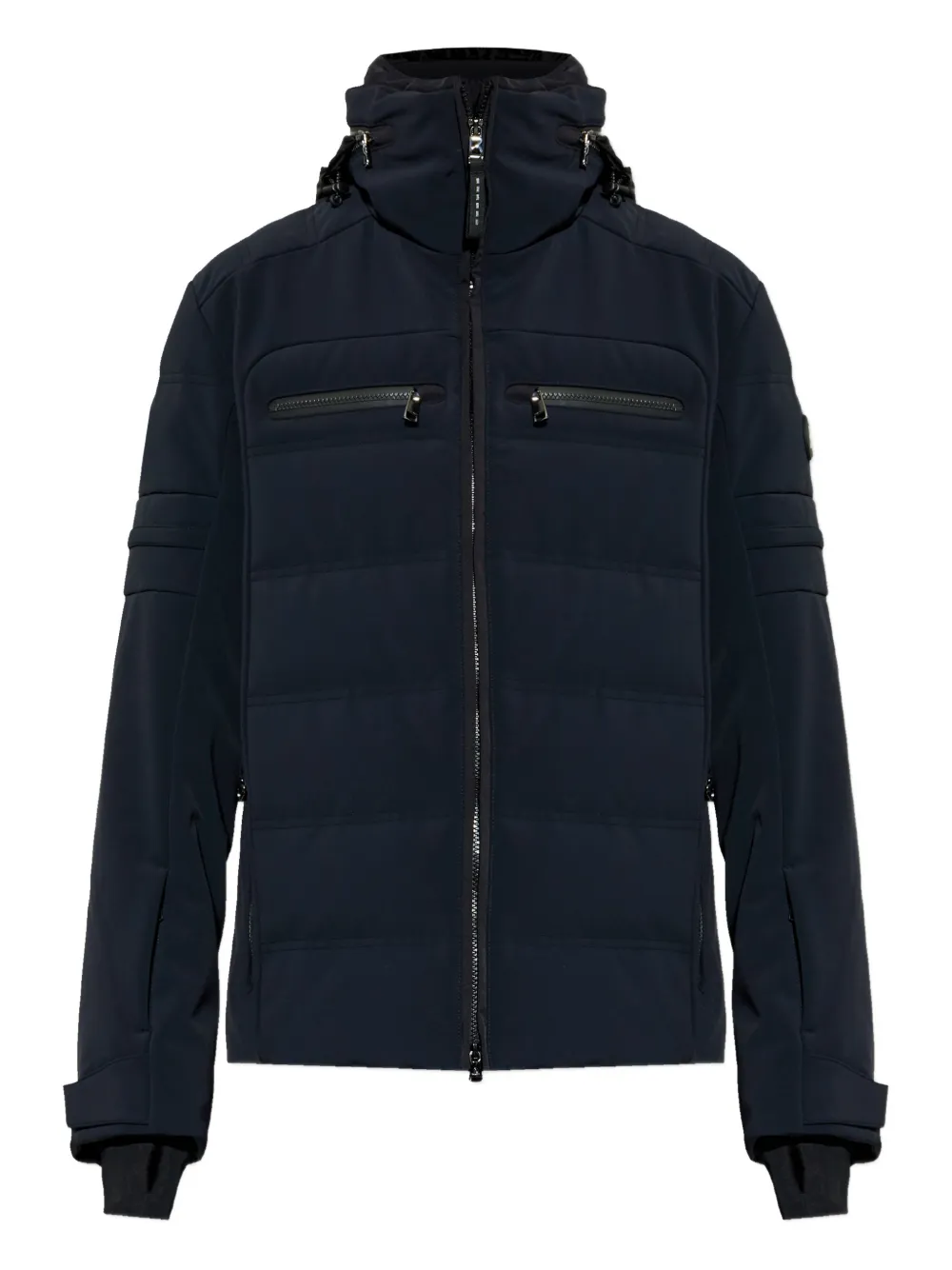 BOGNER Minho hooded zip-fastening ski jacket | Black | Image 1