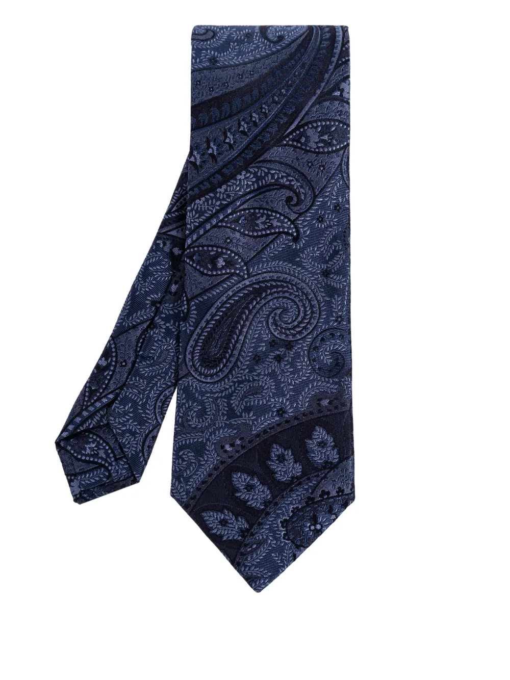 ETRO paisley-patterned tie - Blu