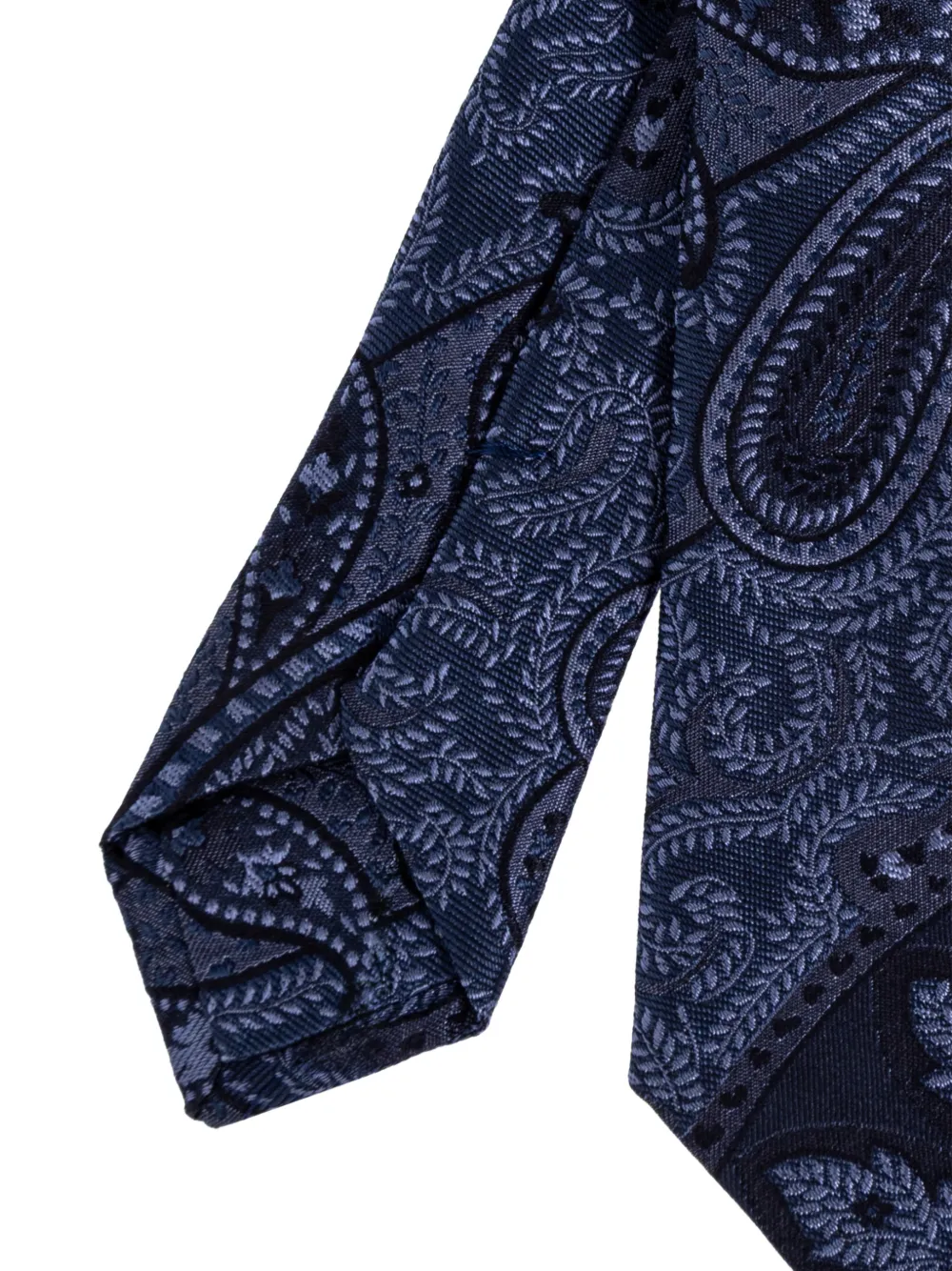 ETRO Stropdas met paisley-print Blauw