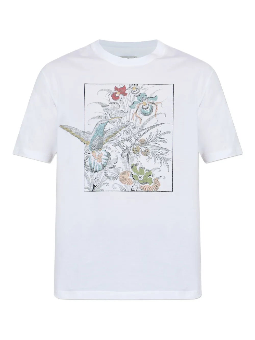 ETRO playera con estampado floral | blanco | Image 1