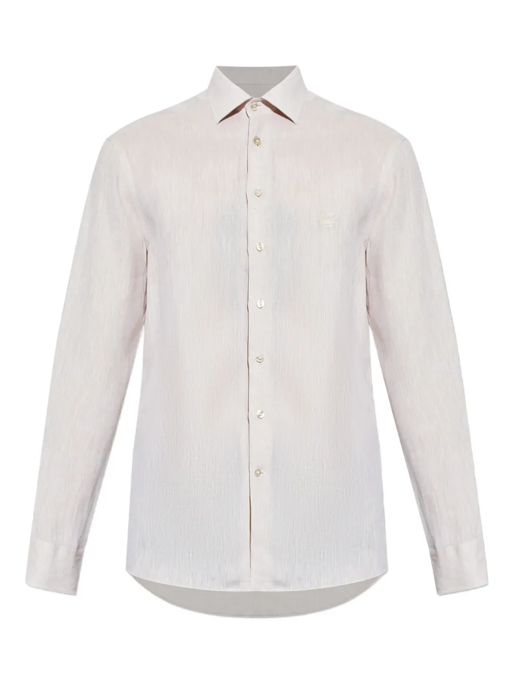 ETRO buttoned long-sleeve shirt - Toni neutri