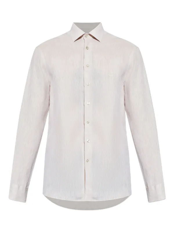 etro dress shirt ETRO Buttoned long-sleeve Shirt | Neutrals
