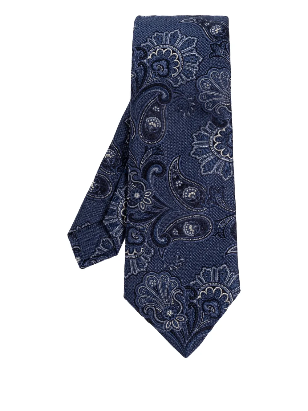 ETRO paisley-motif tie - Blu