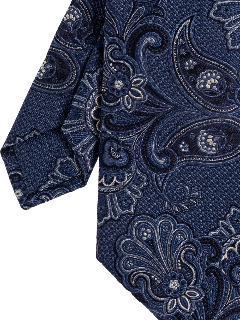  Etro Paisley-motif Tie - Blue 