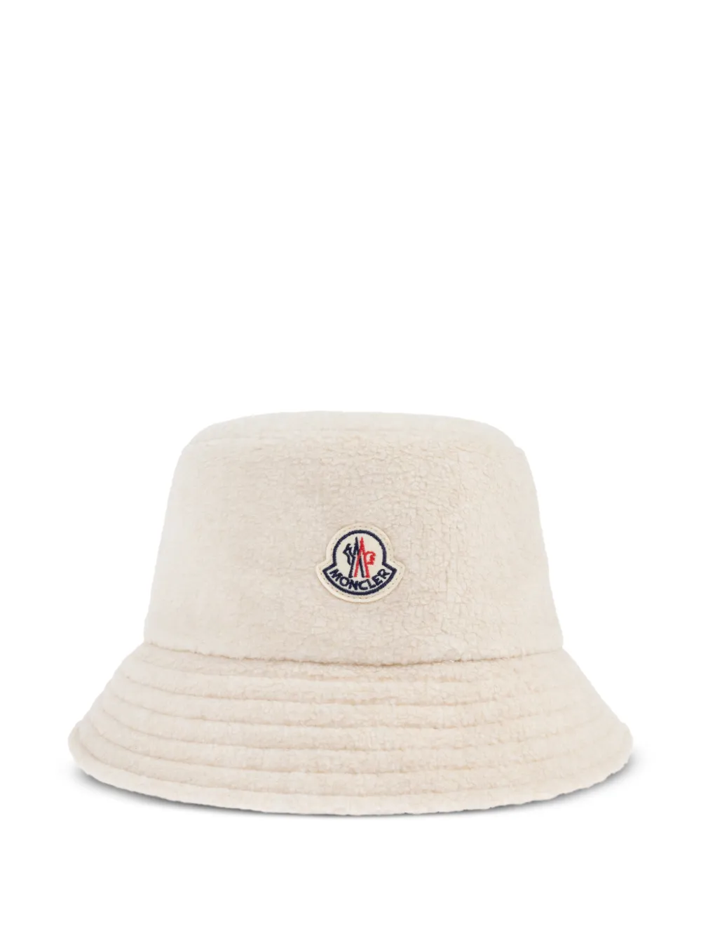 Moncler logo-patch bucket hat | Neutrals | Image 1