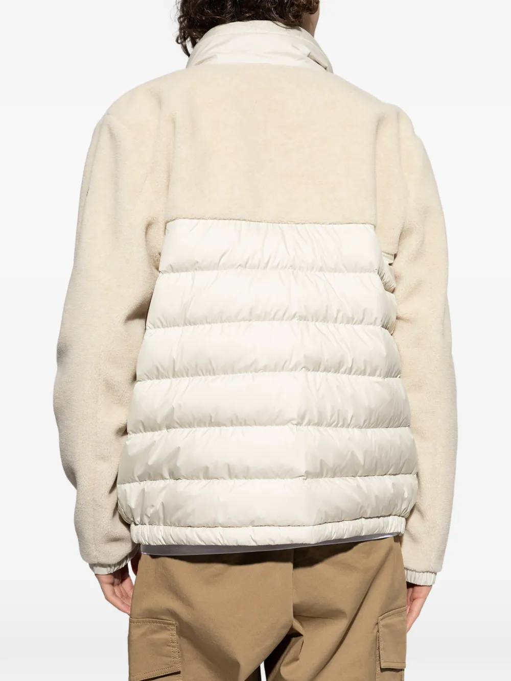 Moncler Mistral gewatteerd jack Beige