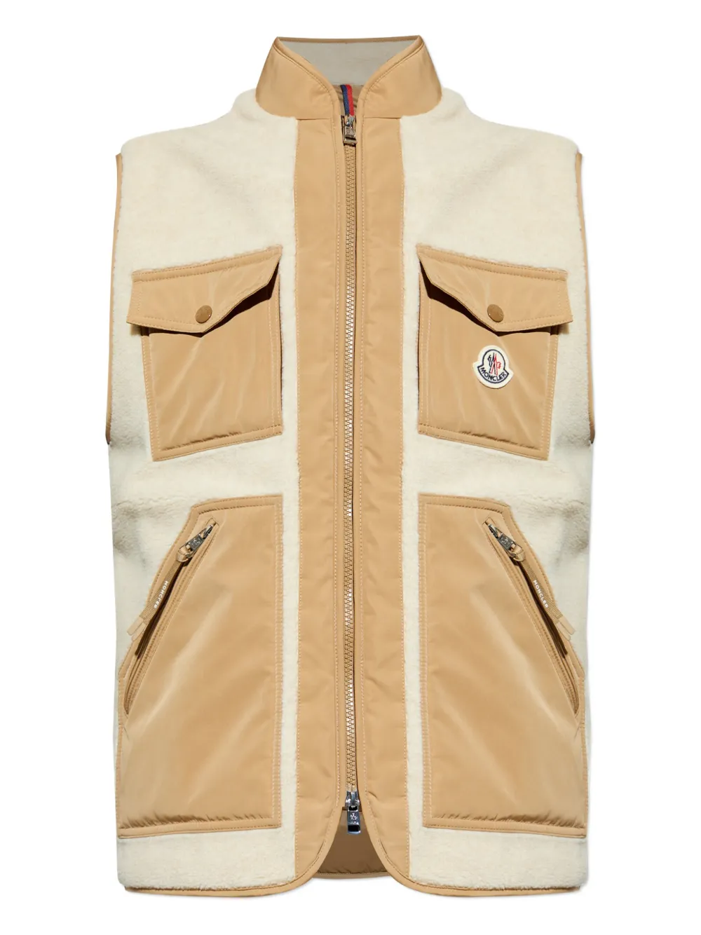Moncler chaleco capitonado | neutro | Image 1