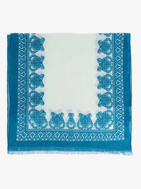 ETRO écharpe à franges