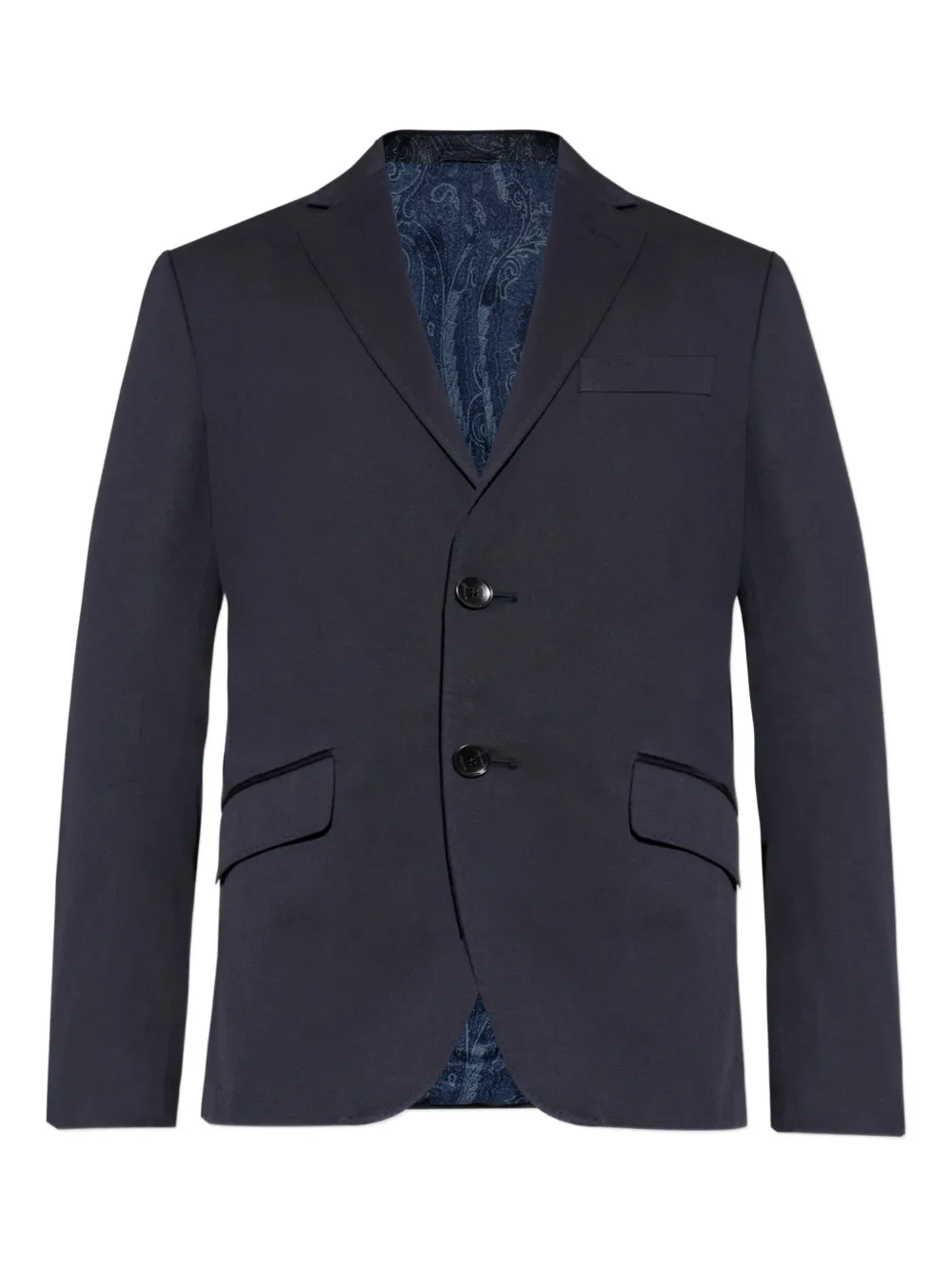 ETRO single-breasted blazer - Blu