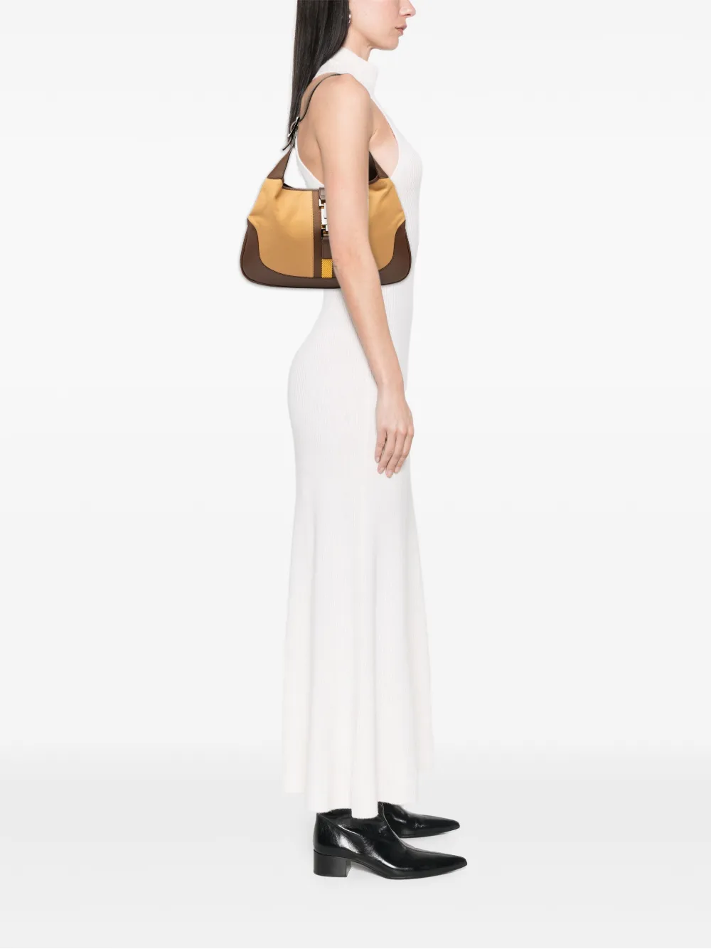 Gucci Pre-Owned 2000-2015 Canvas Web Jackie shoulder bag | Pre-Owned | Image 2