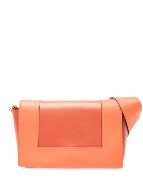 Celine Pre-Owned 2018 Leather Frame shoulder bag