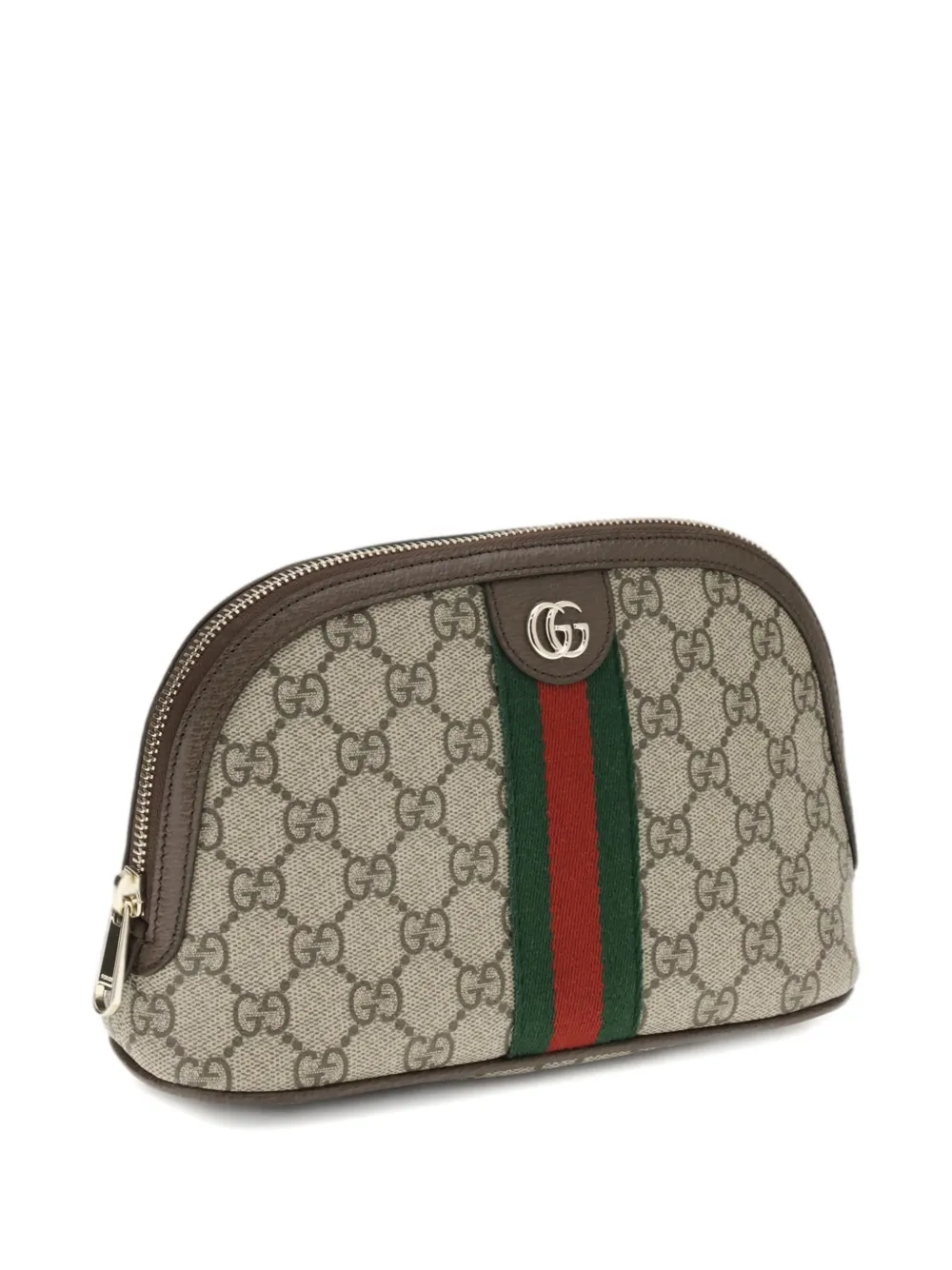 Gucci small Ophidia Double G zip-fastening bag Beige