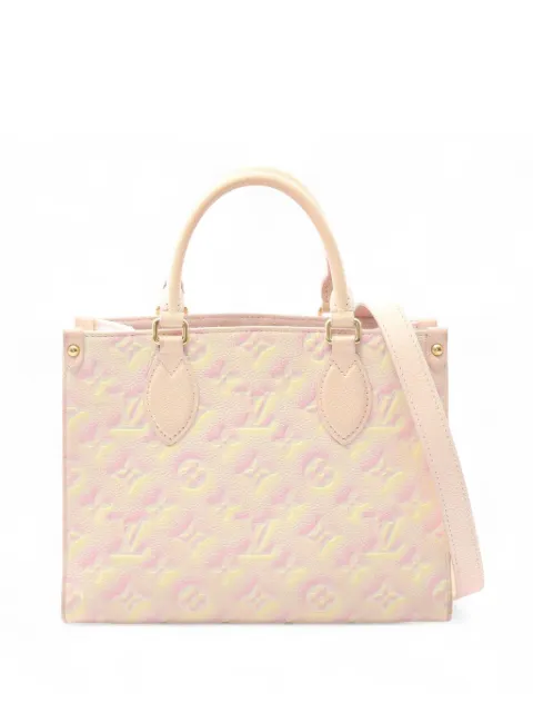 Louis Vuitton Pre-Owned 2021-2025 Monogram Empreinte Summer Stardust OnTheGo PM satchel