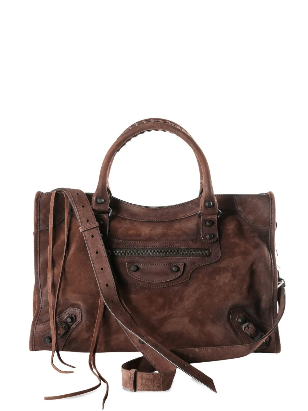 Balenciaga medium Le City tote bag - Brown