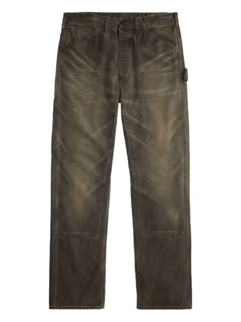 Ralph Lauren RRL button-fastening cotton trousers