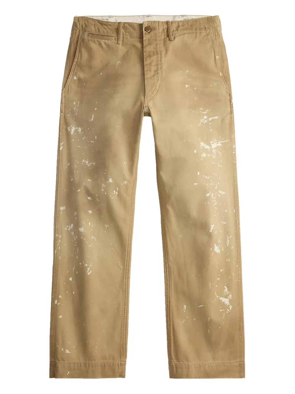 Ralph Lauren RRL Hose mit Farbklecks-Print - Nude