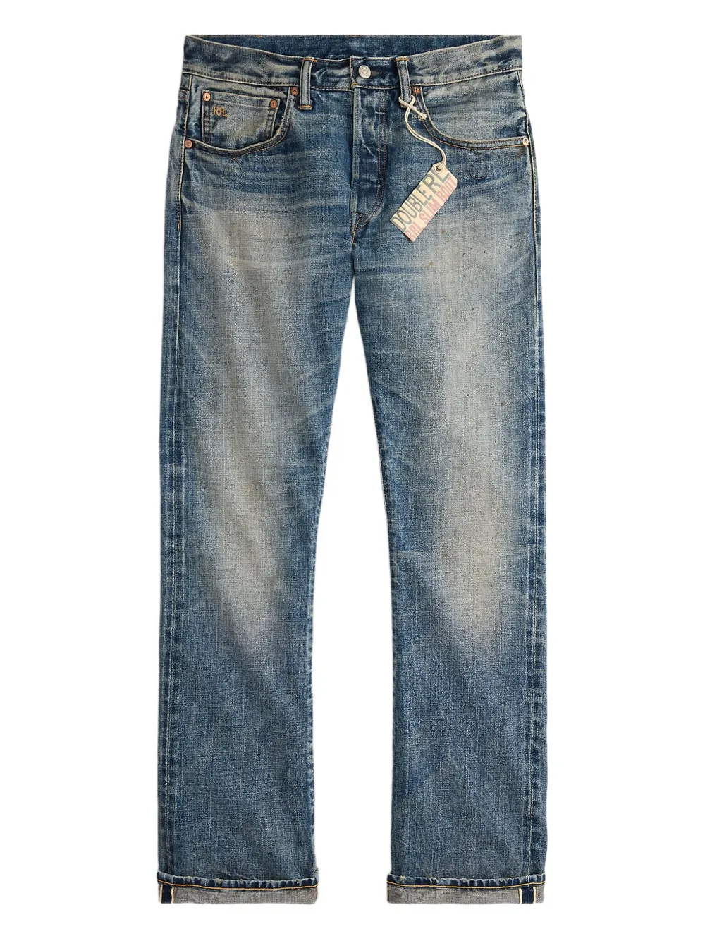 Ralph Lauren RRL Jeans con bottoni - Blu