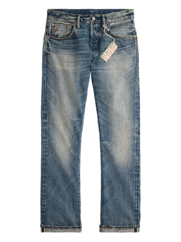 Ralph Lauren RRL ボタン ジーンズ | ブルー | FARFETCH JP