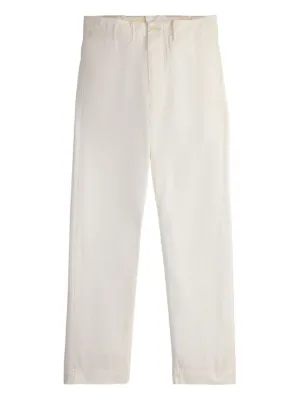 Polo Ralph Lauren Bedford Embroidered Chino Trousers | White