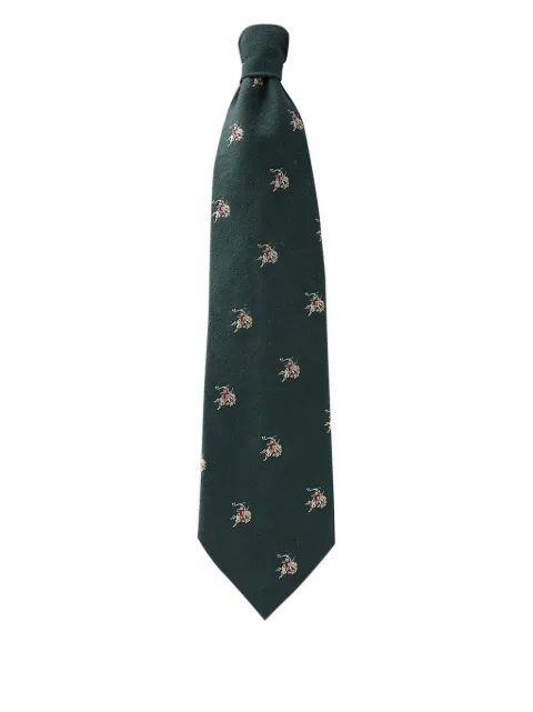 Ralph Lauren RRL embroidered-motif tie
