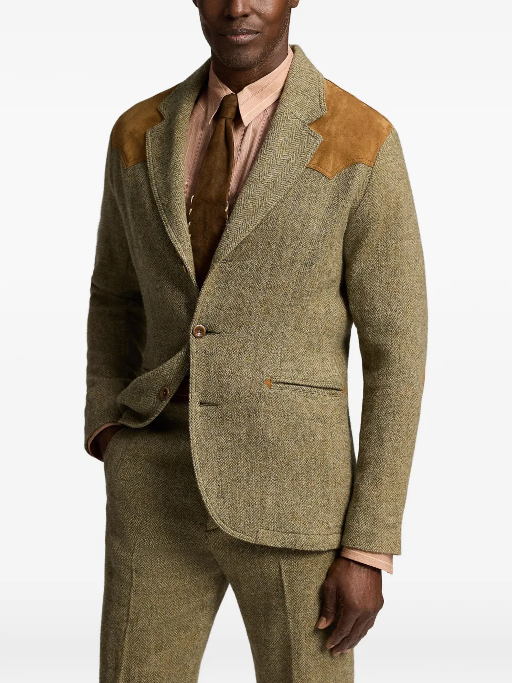 Ralph Lauren RRL Blazer con motivo spigato - Toni neutri