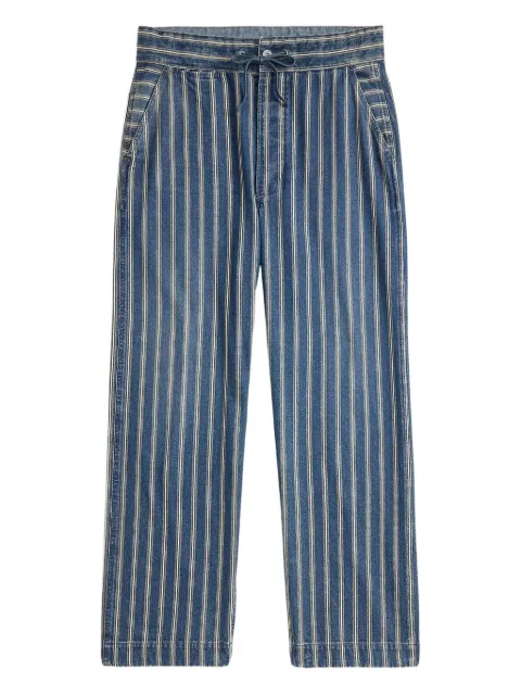 Ralph Lauren RRL striped drawstring trousers