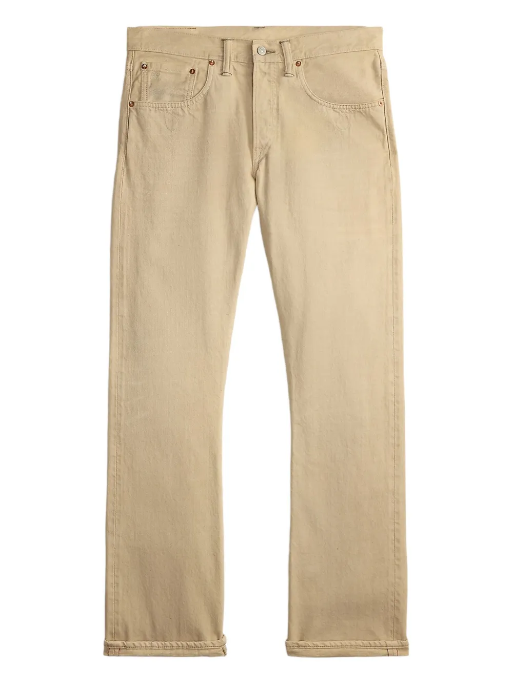 Ralph Lauren RRL Pantaloni con bottoni - Toni neutri