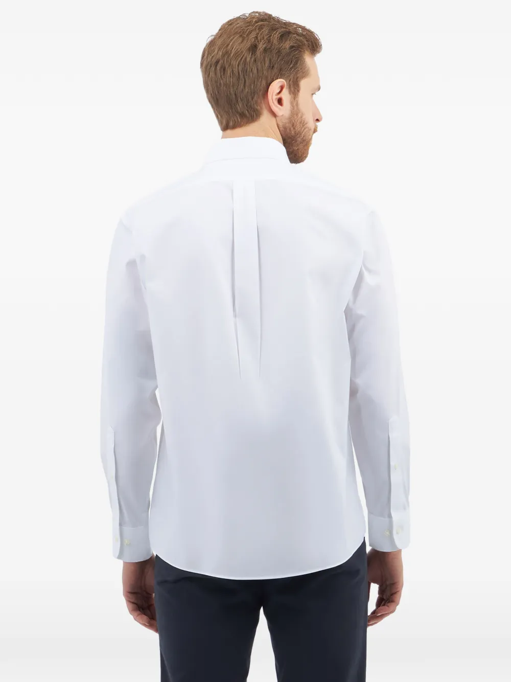 Brooks Brothers Overhemd met button-down kraag Wit