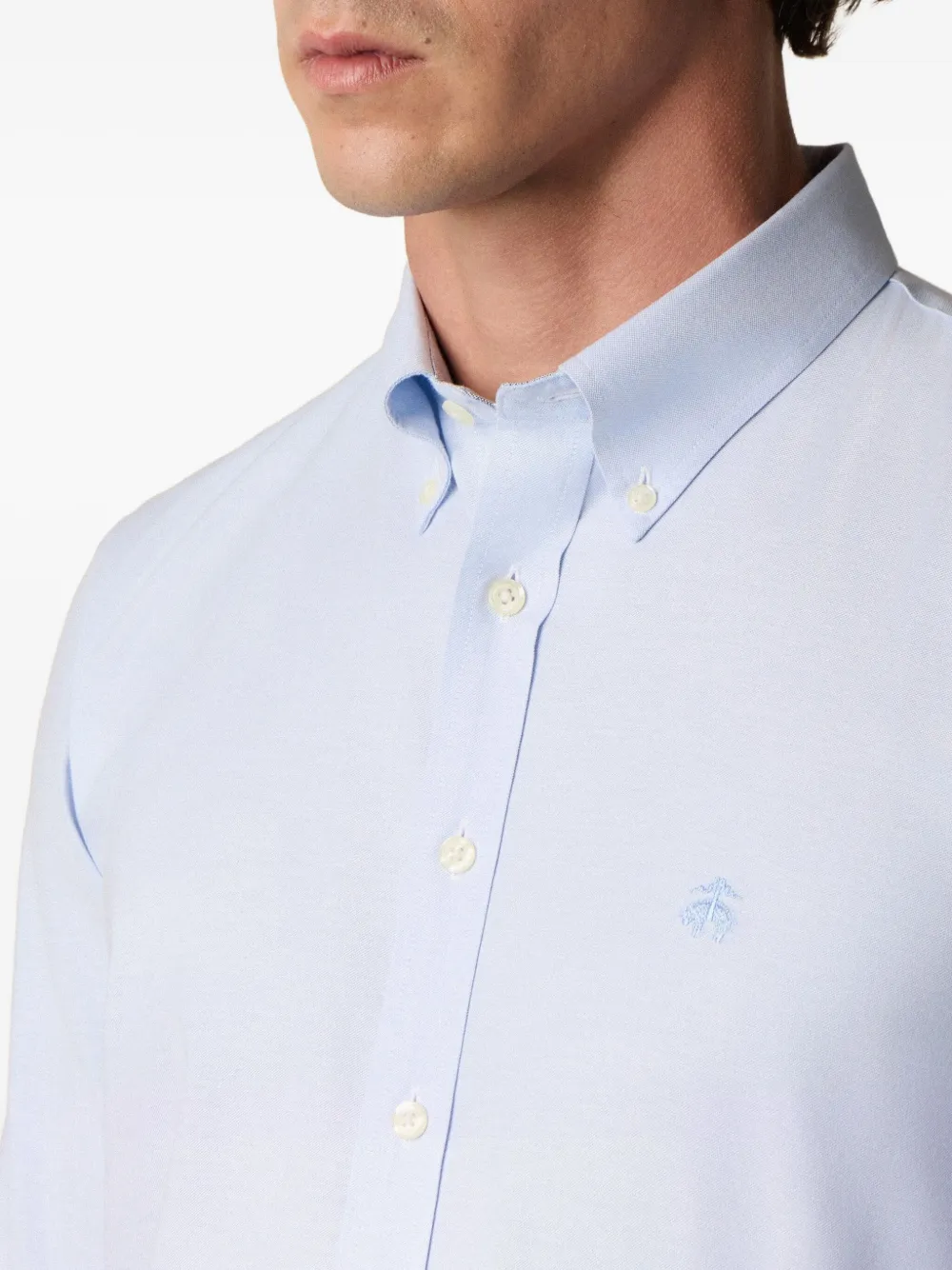 Brooks Brothers Overhemd met button-down kraag Blauw