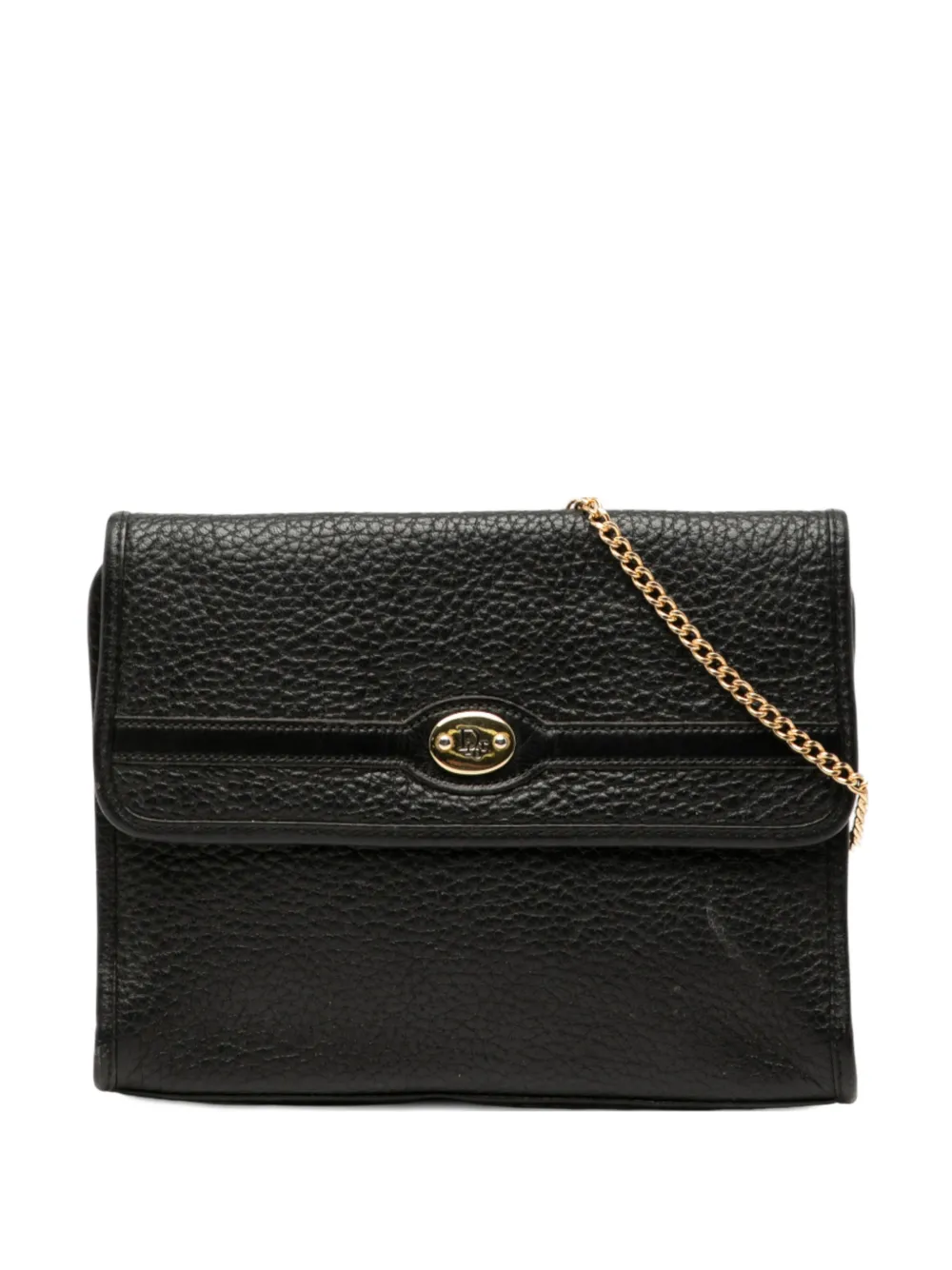 Christian Dior Pre-Owned 20th Century チェーン ショルダーバッグ - ブラック Christian Dior Pre-Owned 20th Century チェーン ショルダーバッグ - ブラック