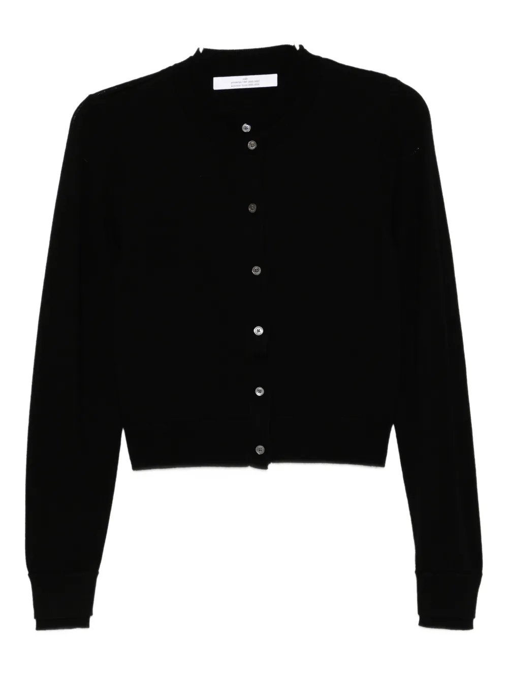 Rokh layered cardigen - Nero