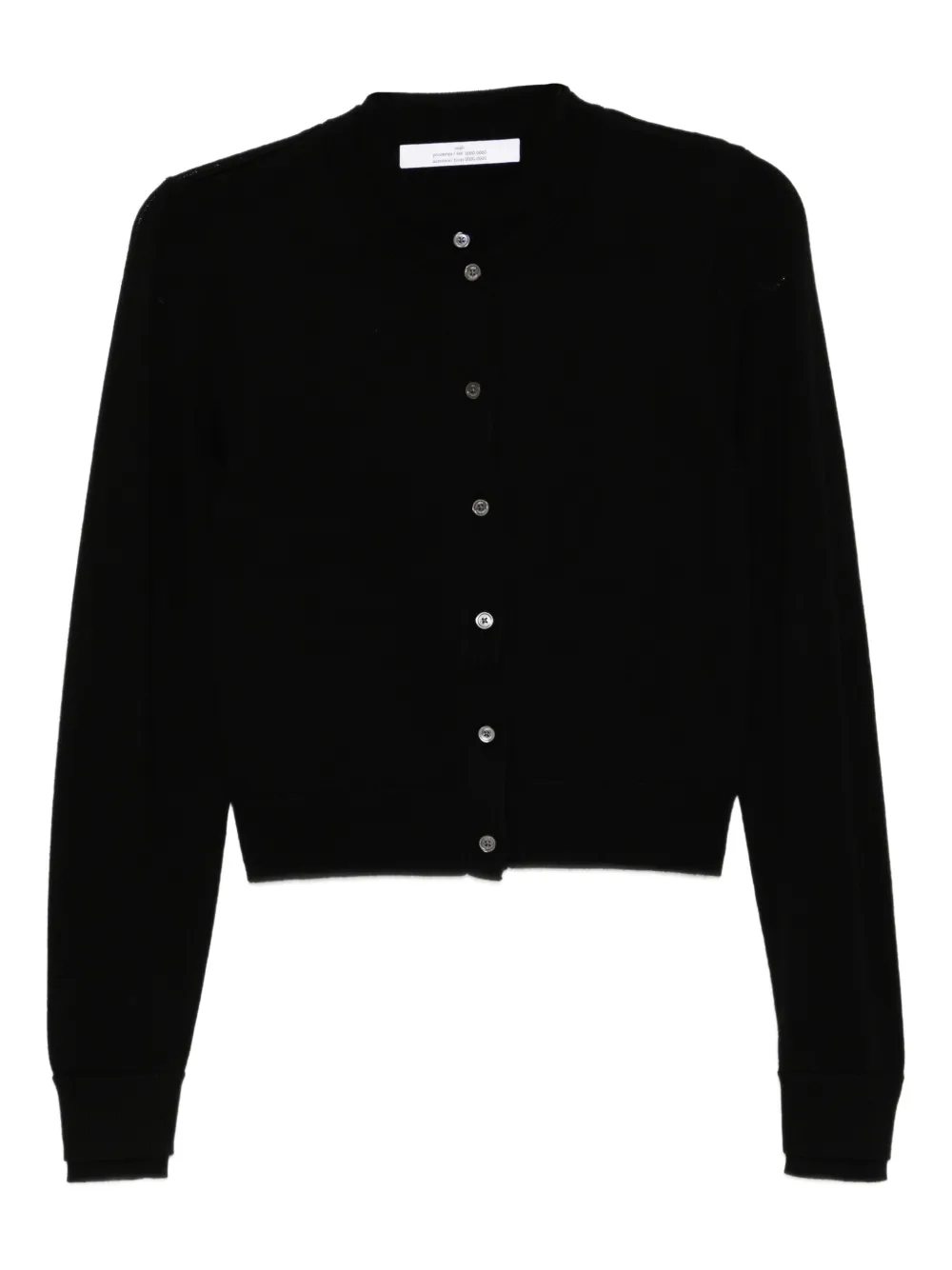 Rokh layered cardigen - Nero