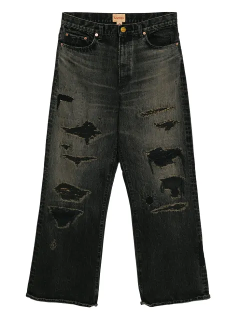 KAMIYA  distressed denim jeans