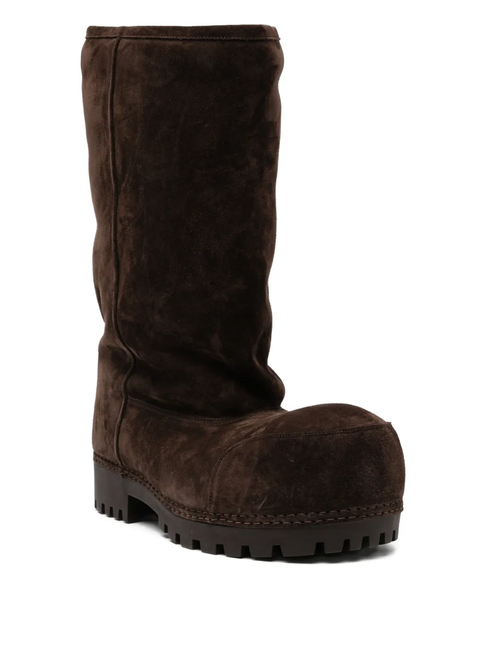 Balenciaga alaska fur high boot | Biker Boots | Image 2