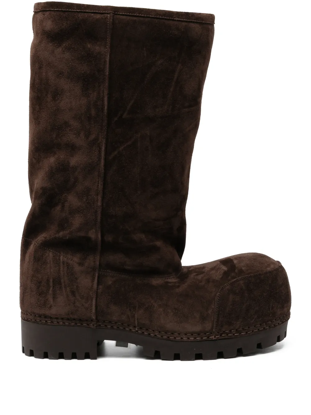 Balenciaga alaska fur high boot | Brown | Image 1