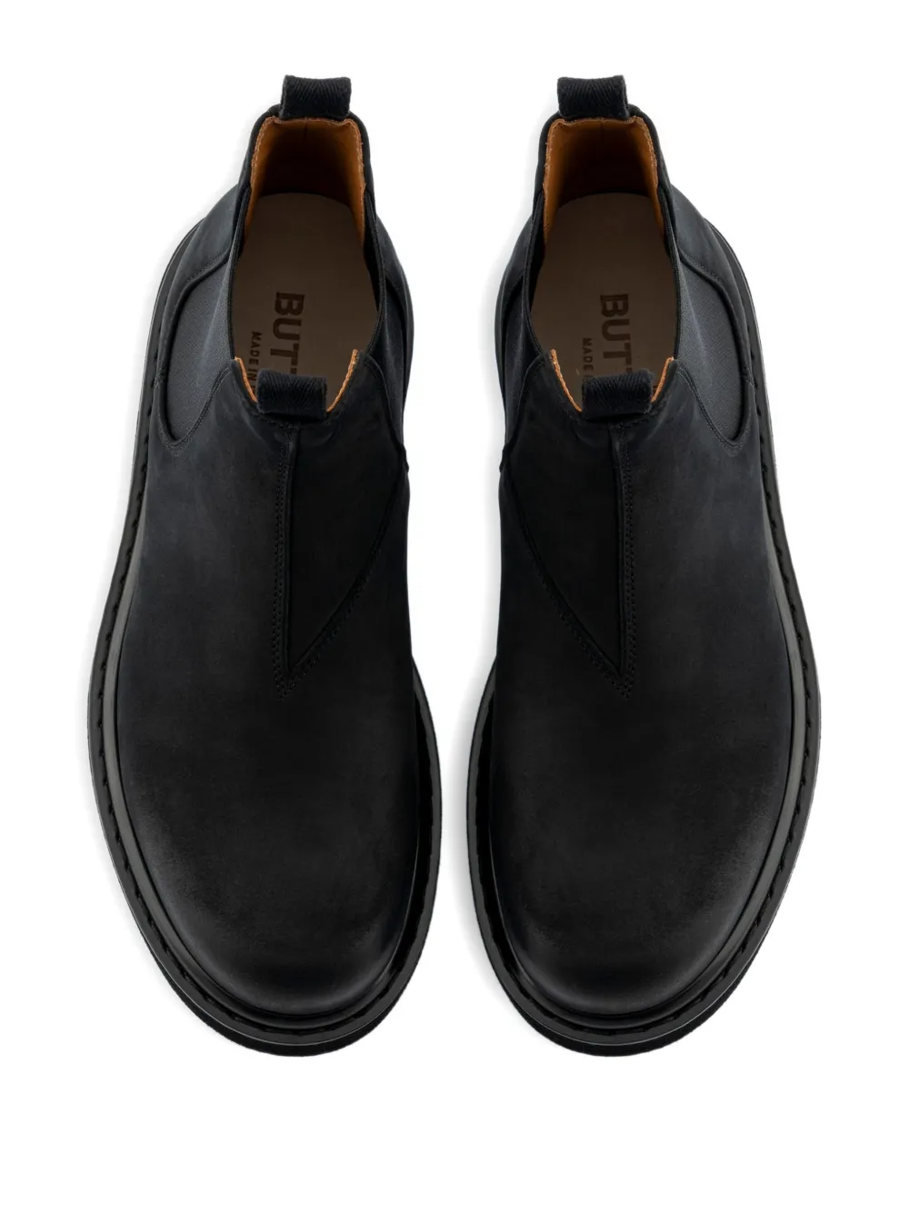 Buttero Leren laarzen Zwart