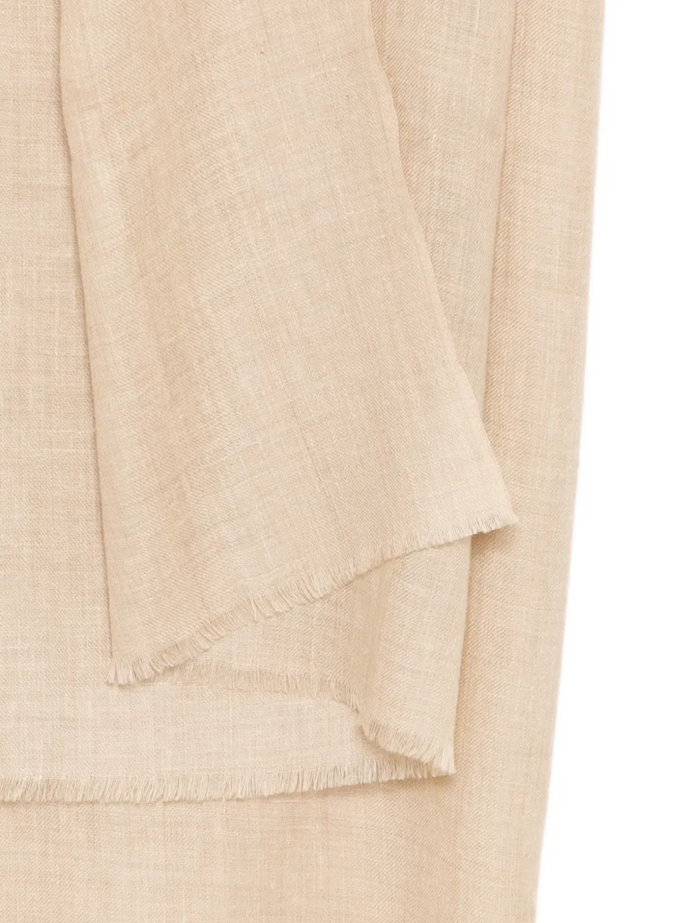 Akee International Wool Scarf In Gray